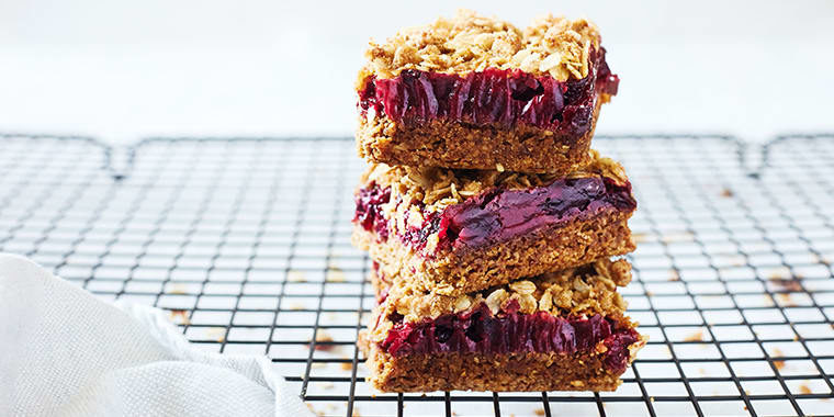 Cranberry Crumble Bars