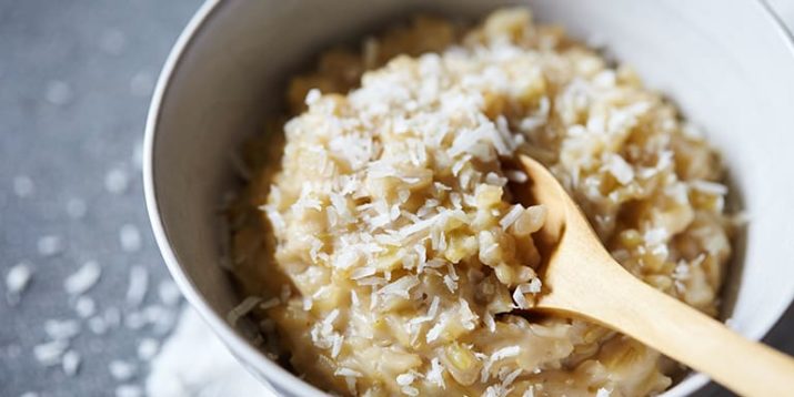 Creamy Coconut Brown Rice Pudding