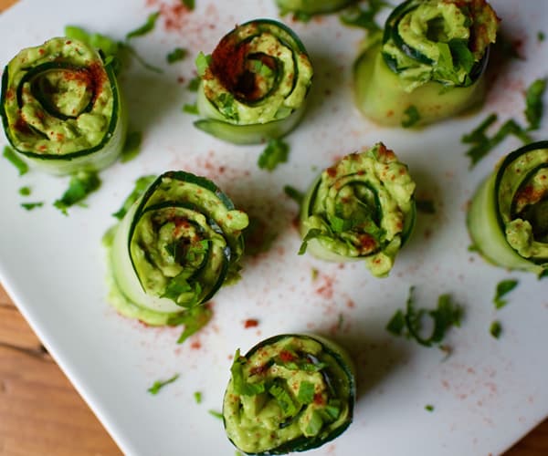 cucumber avocado roll