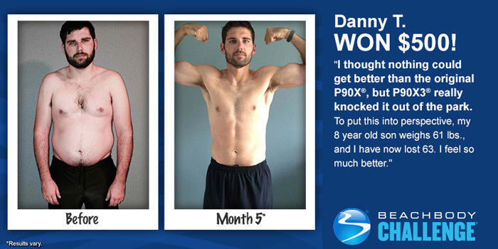P90X3 Results: Danny Lost 63 Pounds in 5 Months