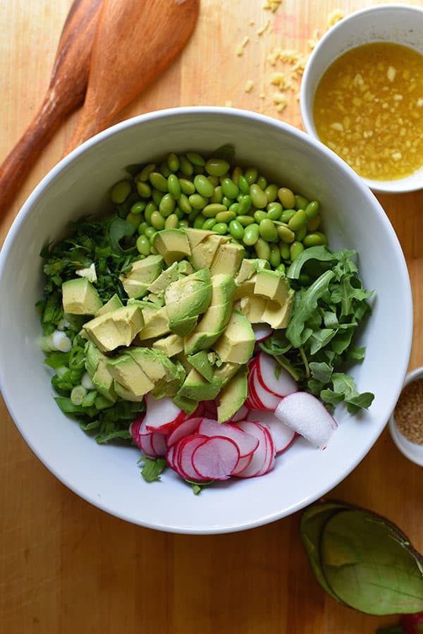 Edamame and Radish Salad with Avocado The Beachbody Blog