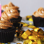 These Flourless Brownie Cupcakes feature pure maple syrup, unsweetened cocoa, and a decadent peanut butter frosting and still manage to be a healthy treat.