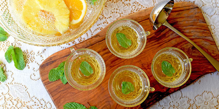 Fruity Champagne Punch