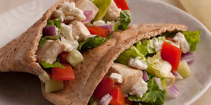 Greek Chicken Pita