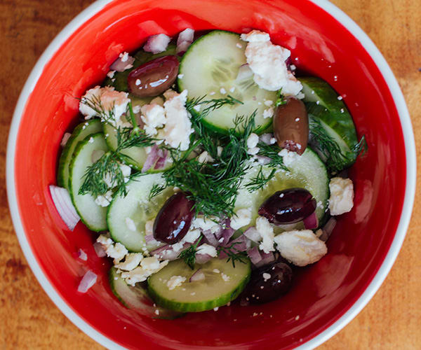 Greek Cucumber Salad Recipe | BeachbodyBlog.com 