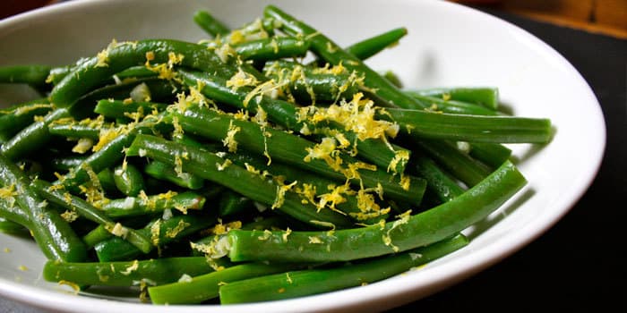 Green Beans With Lemon and Thyme