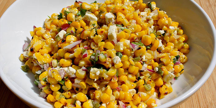 Grilled Corn Salad