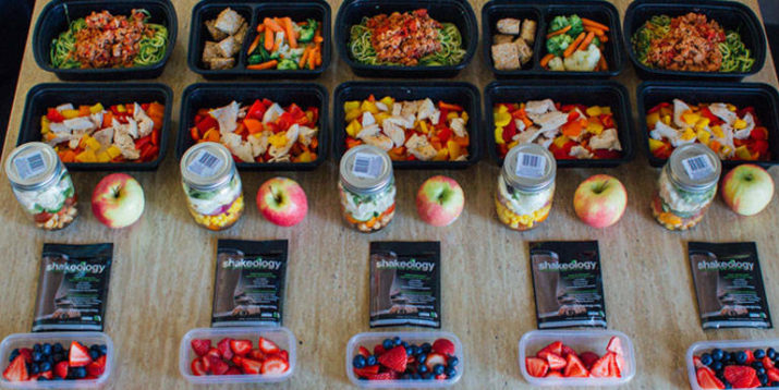 Have Fun with Mason Jar Salads In This 1500-1800 Calorie 21 Day Fix Meal Prep Plan