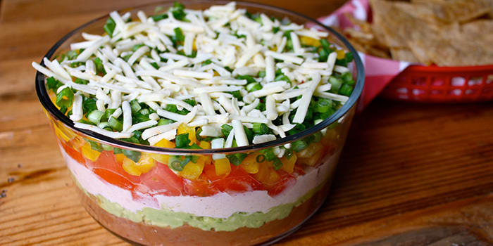 Healthier Seven-Layer Dip