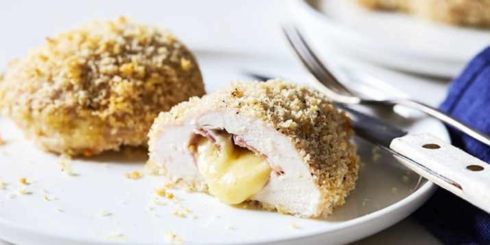 Healthier Chicken Cordon Bleu