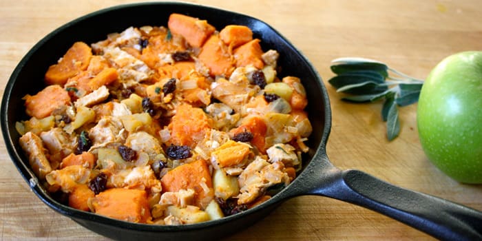 Hearty Chicken, Sweet Potato, and Apples
