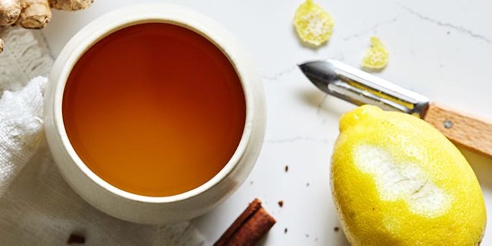 Hot Toddy with Apple Cider and Rooibos Tea