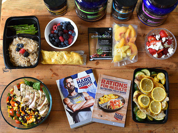 22 Minute Hard Corps Meal Prep for the 2,100–2,400 Calorie Level | BeachbodyBlog.com