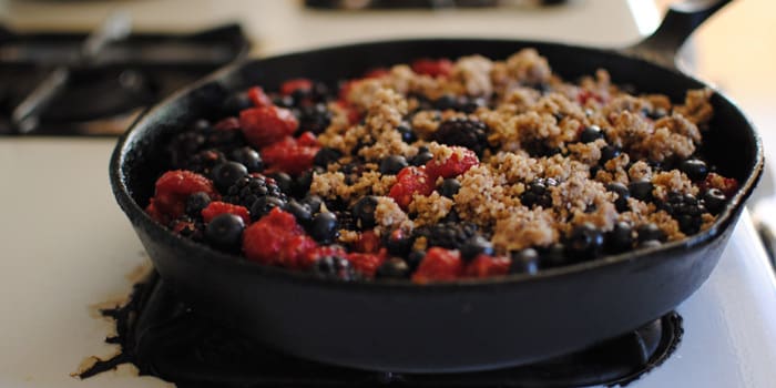 Mixed Berry Crumble