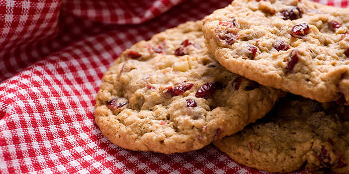 Oatmeal Raisin Cranberry Cookies