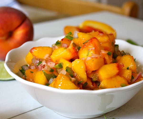Peach and Jalapeño Salsa The Beachbody Blog