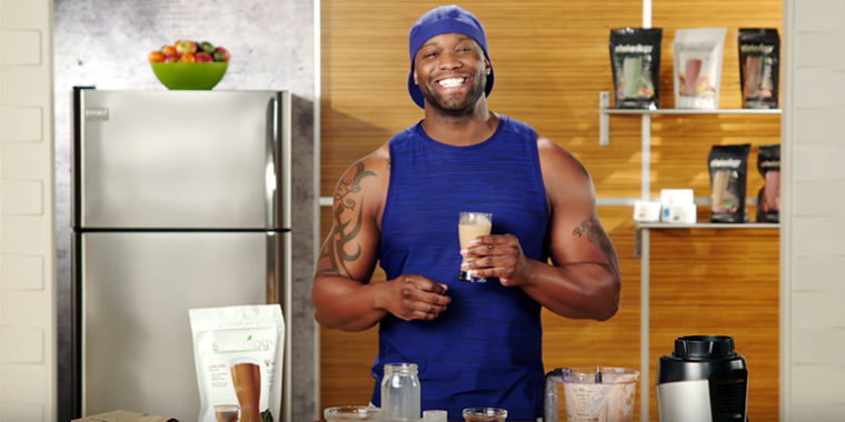 Peanut Butter Cinnamon Smoothie featuring Chris Downing and Shakeology