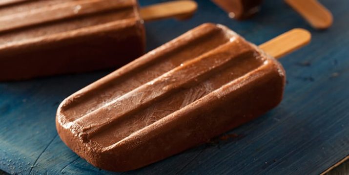 Chocolate Peanut Butter Popsicles