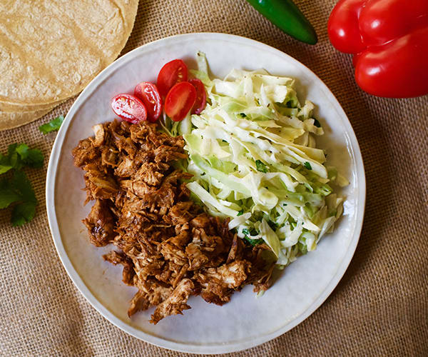 Pulled Chipotle Chicken with Cilantro Slaw | BeachbodyBlog.com