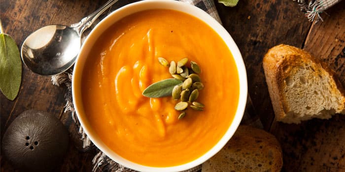 Pumpkin and Red Lentil Soup