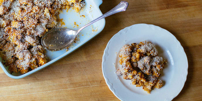 Cauliflower Pumpkin Casserole