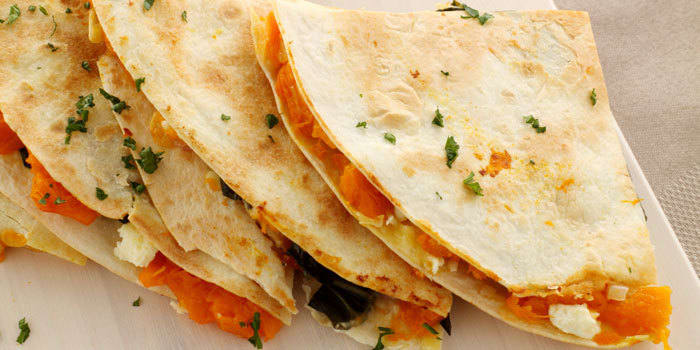 Pumpkin Quesadilla