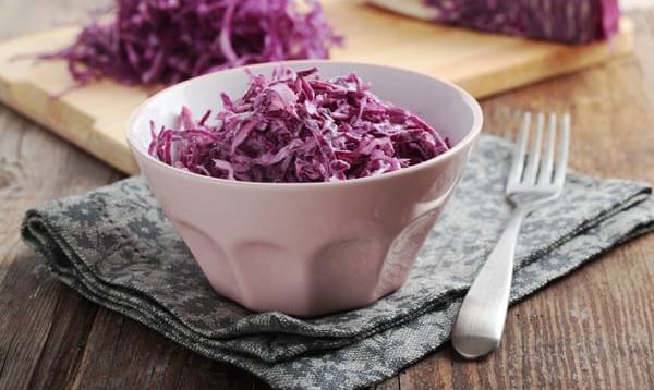 Red Cabbage Slaw