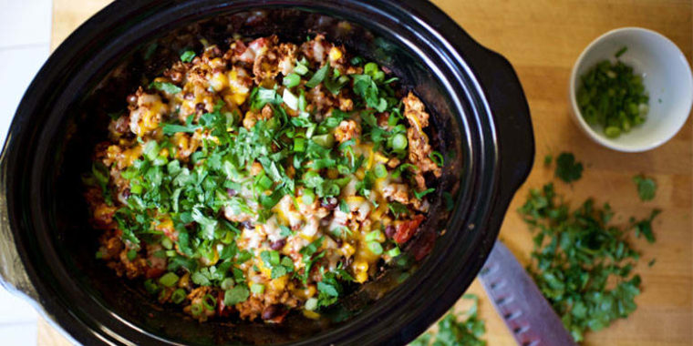 Slow Cooker Cheesy Chicken Enchiladas Recipe | BeachbodyBlog.com