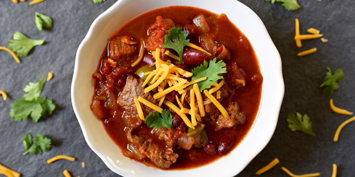 Slow Cooker Beef Chili