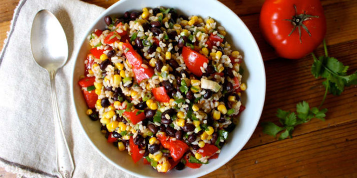 Southwestern Rice and Bean Salad
