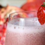 Forget picking pomegranate seeds, whip up this tangy Strawberry Pomegranate Shakeology made from 100% pomegranate juice and creamy Strawberry Shakeology.