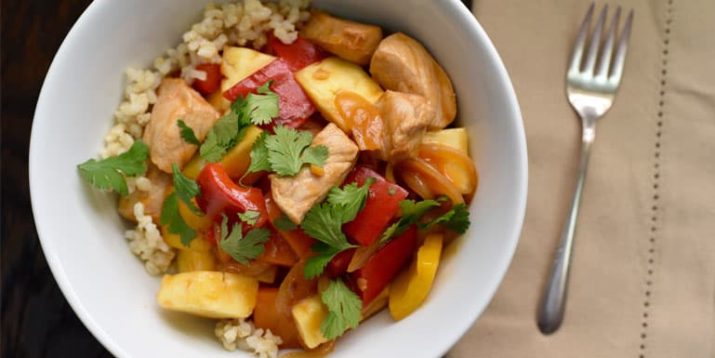 Healthy Sweet and Sour Pork