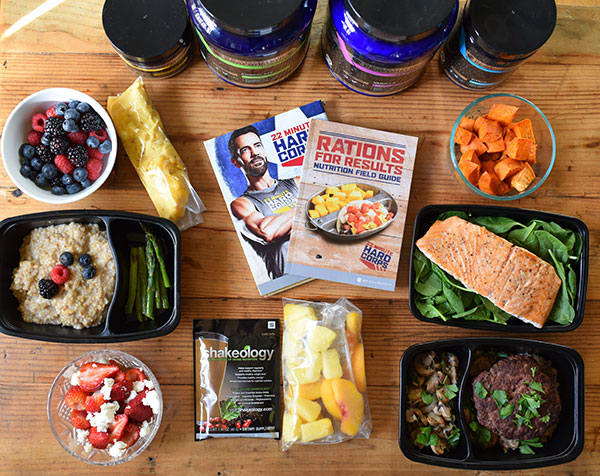 22 Minute Hard Corps Meal Prep for the 2,100–2,400 Calorie Level | BeachbodyBlog.com