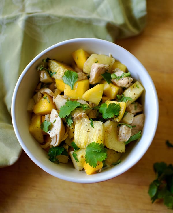 Tropical Salad Recipe Mango, Avocado & Chicken The Beachbody Blog