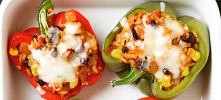 Veggie Fritatta, Stuffed Bell Peppers, and Four Other 21 Day Fix Meal Prep Ideas