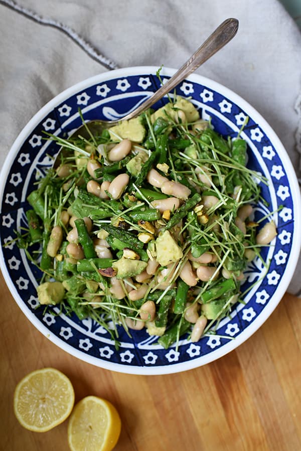 Asparagus White Bean Salad Recipe The Beachbody Blog