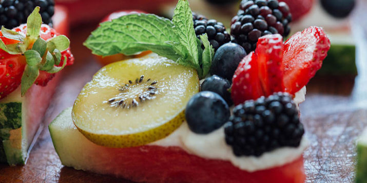 Watermelon Fruit Pizza