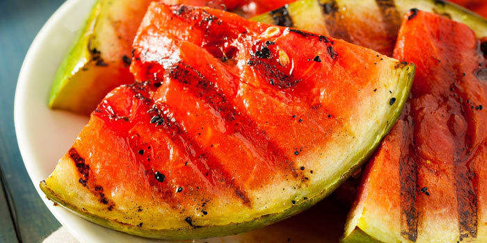 Grilled Watermelon Wedges