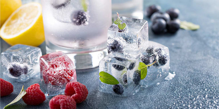 Mixed Berry Ice Cubes