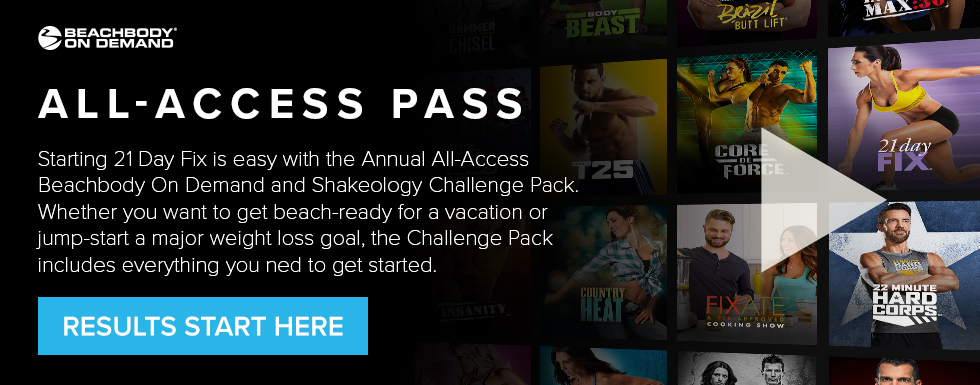 21 Day Fix How To Get Started The Beachbody Blog