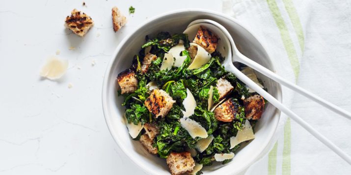 Healthier Caesar Salad