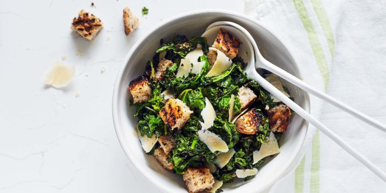 Healthier Caesar Salad