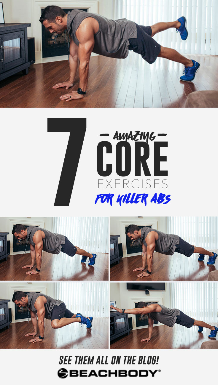 Want a rocking core? You need to be doing the right exercises. Check out these great ab workouts demonstatred by Joel Freeman. Core workouts // best core workouts // abdominal workouts // great ab exercises // Beachbody workouts // Beachbody // Beachbody Blog