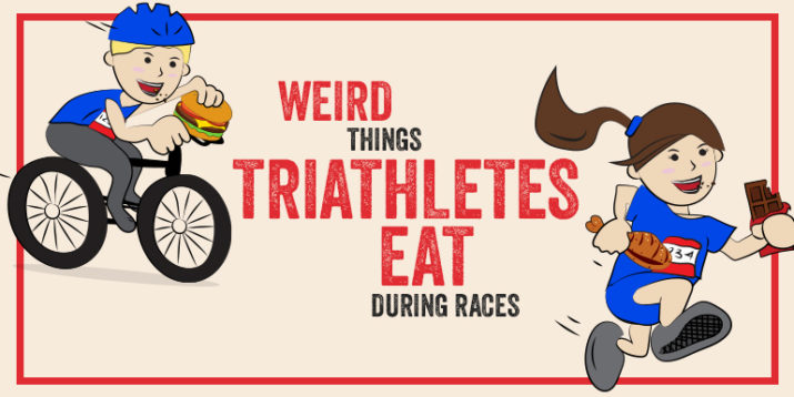 6 Weird Things Triathletes Eat During Races