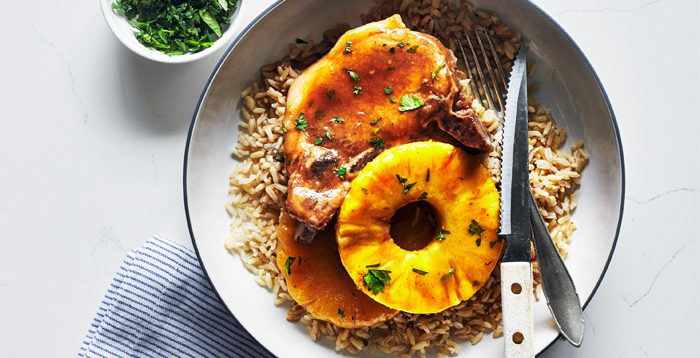 Slow Cooker Hawaiian Pork Chops