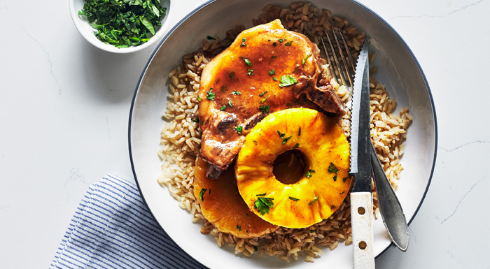Slow Cooker Hawaiian Pork Chops