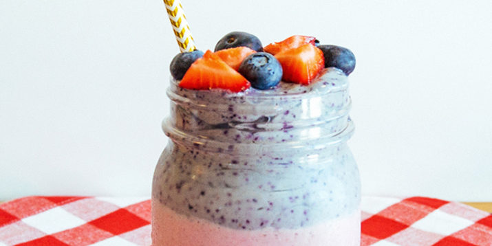 Strawberry Blueberry Smoothie