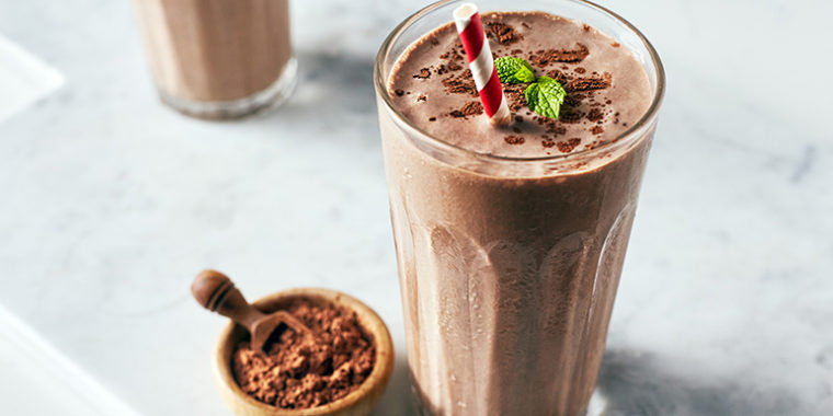 Chocolate Mint Shakeology Smoothie
