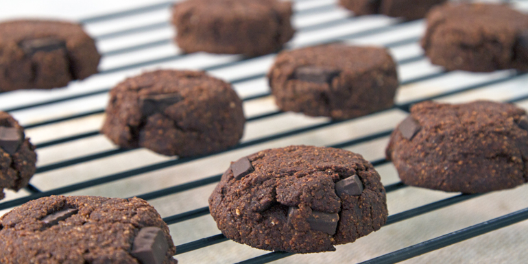 healthnut nutrition double chocolate cookies