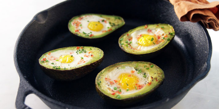Paleo Baked Egg in Avocado